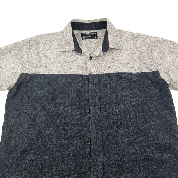 Zoo York Men’s Unbreakable Button Front Short Sleeve Shirt - Medium - Picture 14 of 14